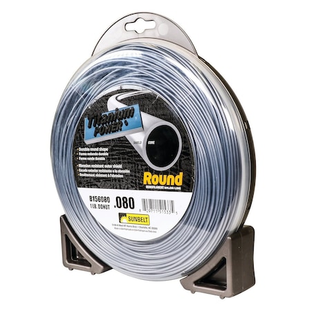 A & I Products Titanium Power Trimmer Line, .080" round 9" x2" x8" A-B156080